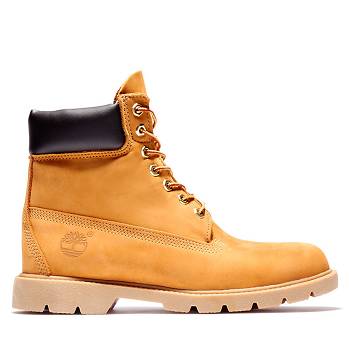 Timberland Férfi 6-Inch Basic w/Padded Collar Vízálló Bakancs Teve